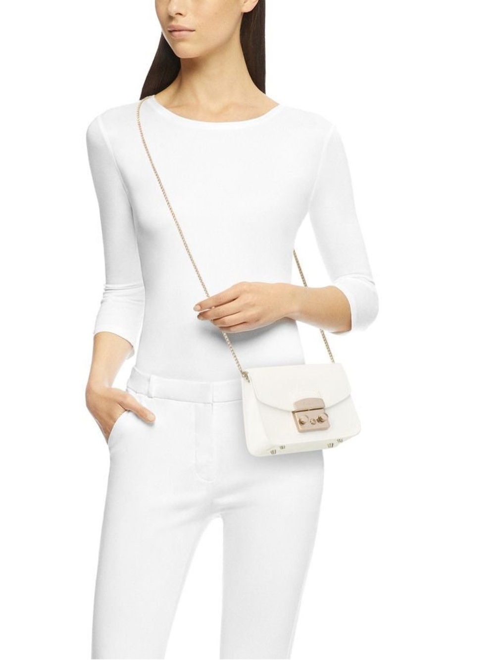 🧚FURLA Metropolis Mini Crossbody Petalo Bag🧚 - Picture 8 of 14